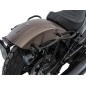 Hepco Becker 6277697 00 08 Set: Portaborse tubolare Cutout con borse in pelle Rugged marroni per Indian Scout Bobber dal 2025
