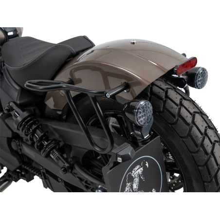 Hepco Becker 6267697 00 01 Portaborse tubolare Cutout per Indian Scout Bobber dal 2025