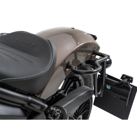 Hepco Becker 6267697 00 01 Portaborse tubolare Cutout per Indian Scout Bobber dal 2025