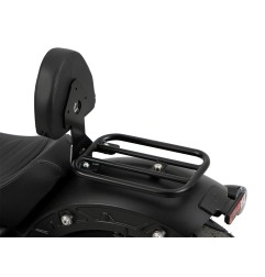 Hepco Becker 6127694 00 01 Solorack con schienale nero per Indian Scout Sixty Bobber dal 2025