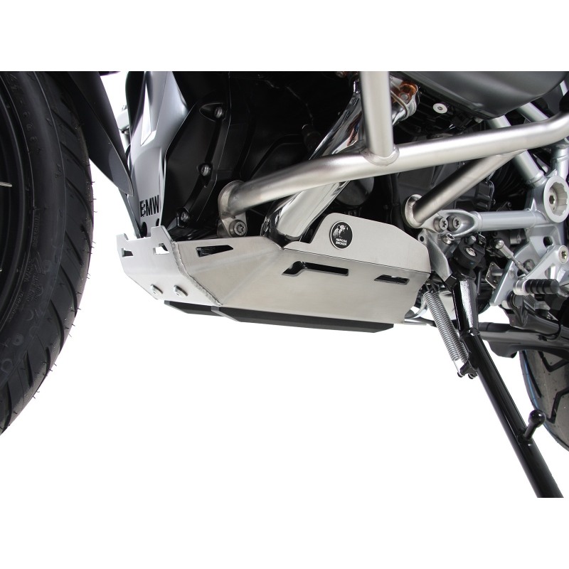 8106519 00 12 Hepco e Becker Piastra argento per proteggere il motore per BMW-R 1250GS Adventure 2019