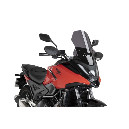 Puig Racing 22508 Cupolino Touring Per Honda Nc750x Dal 2025 Trasparente, Fumé Chiaro, Fumé Scuro