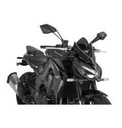 Puig Racing 22776 Cupolino Naked New Generation Sport Per Kawasaki Z1100 Dal 2026 Fumé Scuro, Fumé Chiaro, Nero, Verde, Traspare