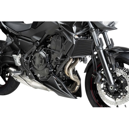Puig Racing 22531 Puntale Per Kawasaki Z650 Carbon Look, Nero Opaco O Nero Lucido
