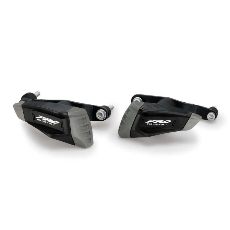 Puig Racing 21747N Tamponi Paratelaio Pro 2.0 Neri Per Yamaha Mt-03 Dal 2016
