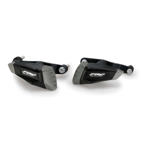 Puig Racing 21747N Tamponi Paratelaio Pro 2.0 Neri Per Yamaha Mt-03 Dal 2016