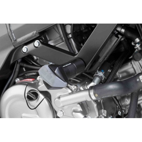 Puig Racing 4086N Tamponi Paratelaio Modello R19 Neri Per Yamaha Fjr 1300 A/as Dal 2006 Al 2012