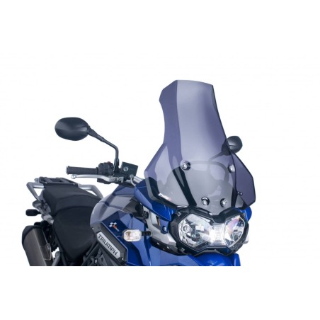 Puig Racing 6000 Cupolino Touring Per Triumph Tiger 1200 Explorer/explorer Xc Dal 2012 Al 2015