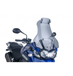 Puig Racing 6006H Cupolino Touring Con Visiera Fumé Chiaro Per Triumph Tiger 1200 Explorer/xc Dal 2012 Al 2015