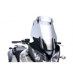 Puig Racing 5883H Cupolino Touring Con Visiera Fumé Chiaro Per Suzuki Dl V-strom 650 2004-2006 E 2007-2011