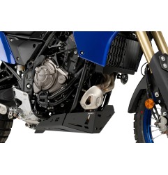 Puig Racing 22039N Protezione Carter Nera In Alluminio Per Yamaha Ténéré 700 Dal 2019 Al 2020