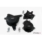 Puig Racing 21517N Protezione Carter Motore Track Per Campionato Nera Per Suzuki Gsx-r 1000 Dal 2017 Al 2021