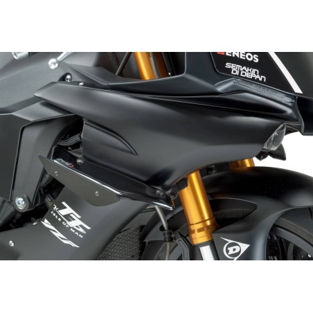 Puig Racing 9766 Spoiler Laterale Downforce Sport Per Yamaha Yzf-r1 1000 Dal 2015 Al 2016