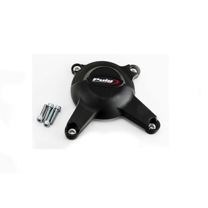 Puig Racing 20128BN Ricambio Protezione Carter Alternatore Nero Per Yamaha Mt-09 Dal 2013 Al 2016