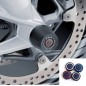 Puig Racing 8672N Tampone Forcella Anteriore Nero Per Suzuki Dl V-strom 1000 Dal 2014 Al 2016