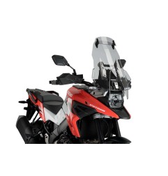 Puig Racing 20412H Cupolino Touring Con Visiera Fumé Chiaro Per Suzuki Dl V-strom 1050 Dal 2020 Al 2022