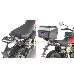 Kappa KR9150 attacco per bauletto monolock per Fantic Caballeto Scrambler 125-250-500 dal 2018