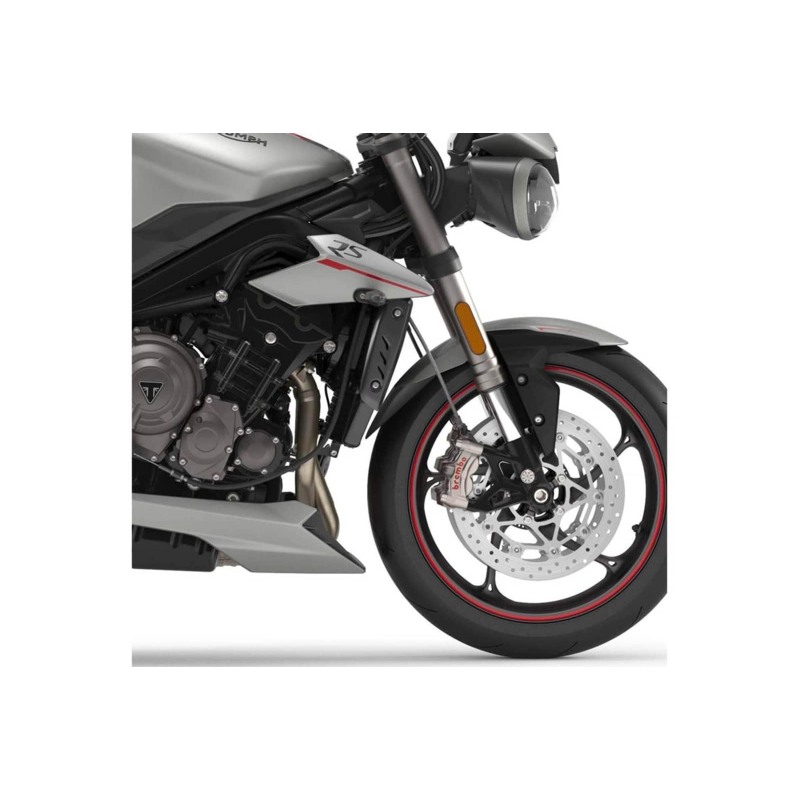 Puig Racing 3898N Estensione Parafango Anteriore Nero Opaco Per Triumph Speed Triple 1050 S Dal 2018 Al 2020