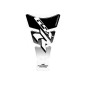 Puig Racing 4222N Adesivi Protezione Serbatoio Spirit Neri Per Suzuki Gsx-r 1000 Dal 2001 Al 2002