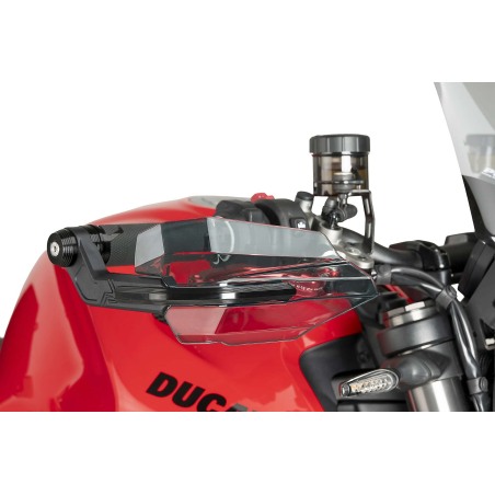 Puig Racing 23130N Paramani Avant Big Neri Con Deflettore Fumé E Filettatura M6