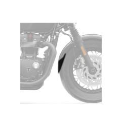 Puig Racing 22983N Estensione Parafango Anteriore Nero Opaco Per Triumph Bonneville 1200 Bobber Dal 2017 Al 2020