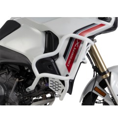 Hepco e Becker Barra Di Protezione Serbatoio Solid Bianca Per Ducati Desert X V2 Dal 2026