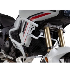 Hepco e Becker Barra Di Protezione Serbatoio Solid Bianca Per Ducati Desert X V2 Dal 2026