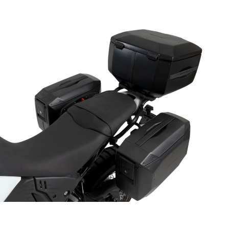 Hepco e Becker Set Portapacchi Smartrack Con Supporto Xcore Nero Per Ducati Desert X V2 Dal 2026