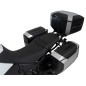 Hepco e Becker Set Portapacchi Smartrack Con Bauletto Xcore Silver/black Per Ducati Desert X V2 Dal 2026