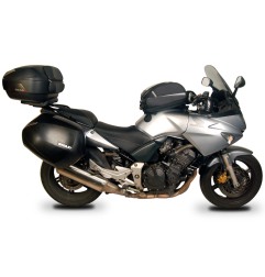 Shad H0CF67IF Portavaligie Laterale 3P System Per Honda CBF 600 S/N Dal 2004 Al 2012 E CBF 500 Dal 2004 Al 2010
