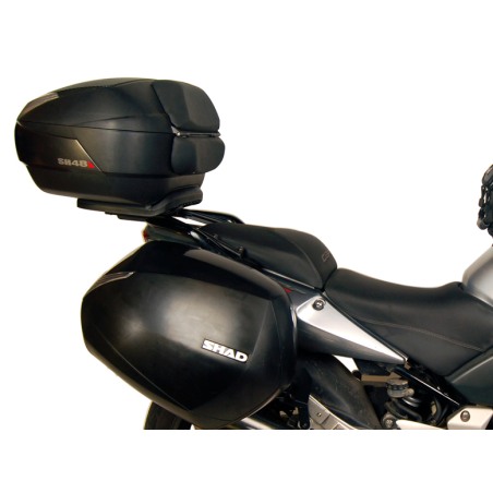 Shad H0CF67IF Portavaligie Laterale 3P System Per Honda CBF 600 S/N Dal 2004 Al 2012 E CBF 500 Dal 2004 Al 2010