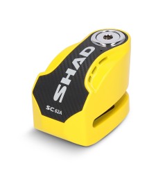 Shad C0S6213A blocca disco con allarme SC62A giallo