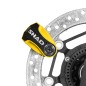 Shad C0S6213A blocca disco con allarme SC62A giallo