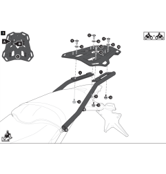 Portapacchi Adventure Rack SW-Motech GPT.22.113.19000/B per Ducati DesertX dal 2026
