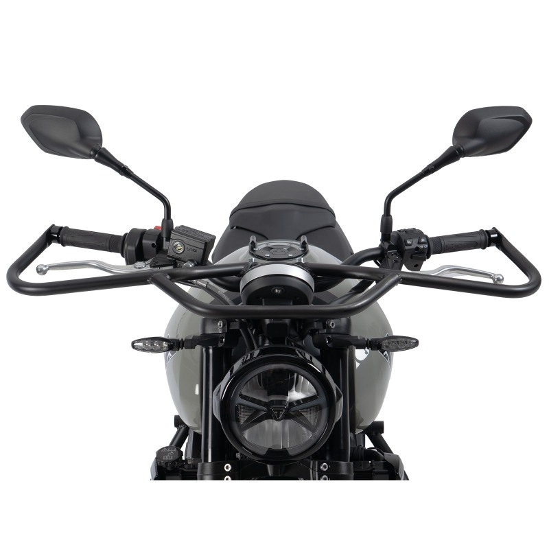 Hepco e Becker Protezione Anteriore Nera Per Triumph Trident 660 Dal 2026