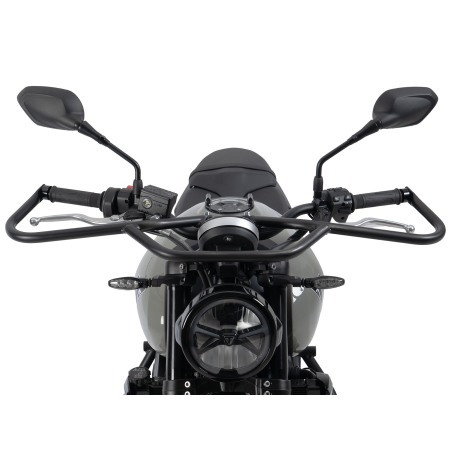 Hepco e Becker Protezione Anteriore Nera Per Triumph Trident 660 Dal 2026