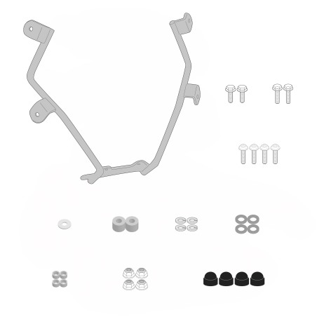 Kappa A9063AK Kit attacchi Per Cupolino ROYAL ENFIELD BEAR 650 Dal 2025