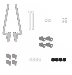 Givi A5623A Kit attacchi parabrezza per Piaggio Liberty 50/125/150 dal 2025
