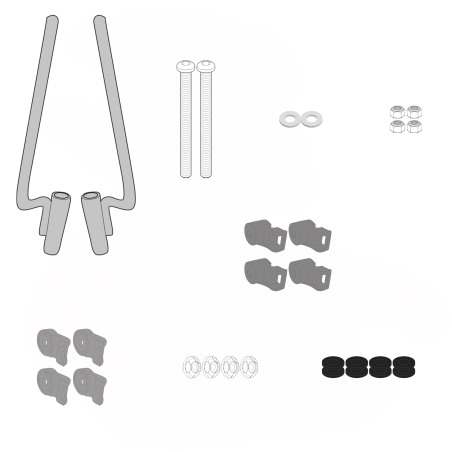 Givi A5623A Kit attacchi parabrezza per Piaggio Liberty 50/125/150 dal 2025