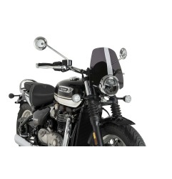 Puig Racing 22998 Cupolino Naked New Generation Sport Per Triumph Bonneville Speedmaster 1200 Dal 2025 Al 2026