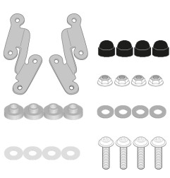 Givi A2157A Kit attacchi cupolino 1173S per Yamaha MT-07 dal 2021