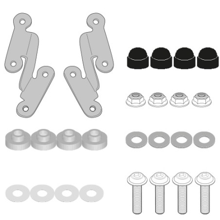 Givi A2157A Kit attacchi cupolino 1173S per Yamaha MT-07 dal 2021