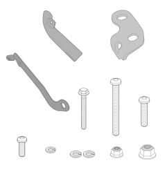 Givi PL1121KIT Kit attacchi PL1121/PLX/PLCAM su Honda HONDA CB500X 17-18