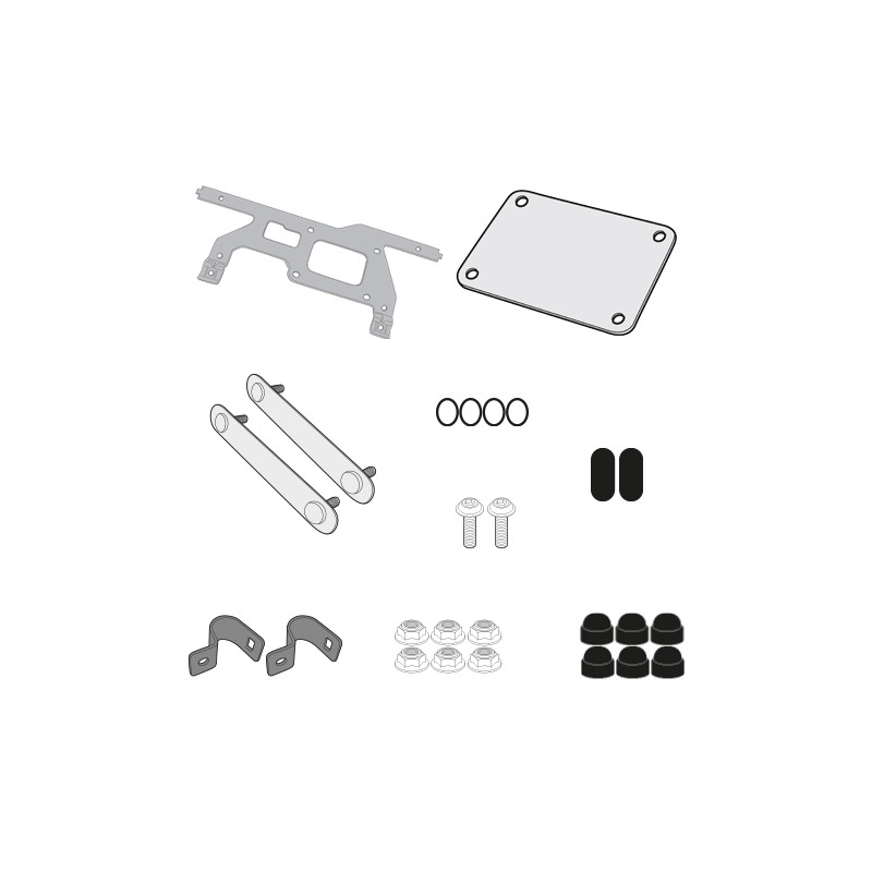 Givi TL5108PLOSKIT Kit fissaggio Tool Box S250 su PLOS5108CAM BMW R1250GS Givi TL5108PLOSKIT Kit fissaggio Tool Box S250 su PLOS5108CAM BMW R1250GS