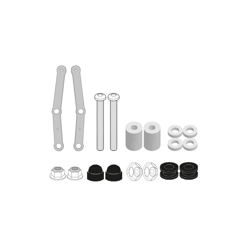 Givi D9259KIT attacchi parabrezza alto 9259DT per Voge SR1 dal 2023