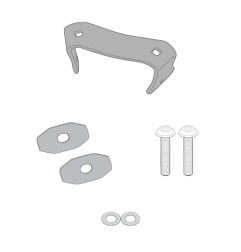 Givi 5145KIT Kit montaggio portavaligie SENZA portapacchi BMW F900GS