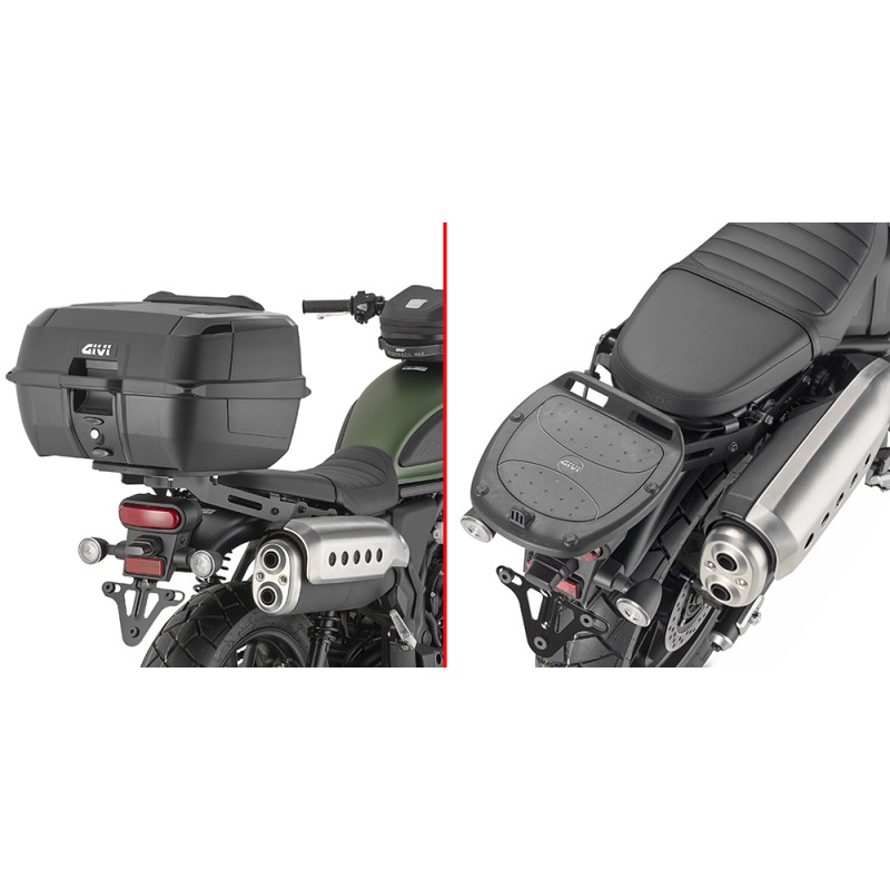 Givi SR1210 Portapacchi Attacco bauletto posteriore per Honda CL 500 Givi SR1210 Portapacchi Attacco bauletto posteriore per Honda CL 500