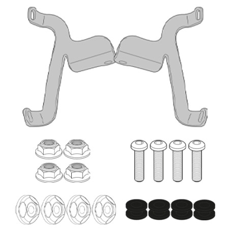 Givi A6127A Kit attacchi Parabrezza per Kymco Filly 50 dal 2025