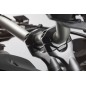 Sw Motech LEH.00.039.22001.20/B Coppia riser rialzo manubrio Ø22 mm +20 mm nero