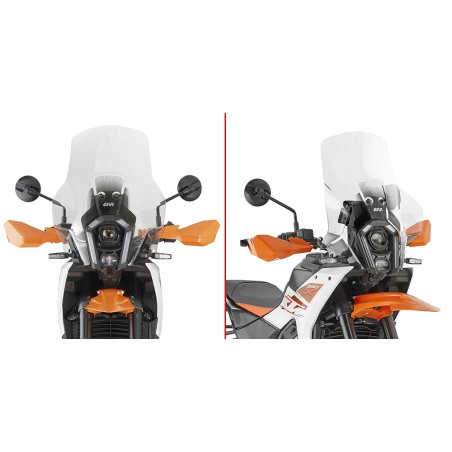 Givi D7718ST Cupolino Trasparente Per KTM 390 Adventure X/R Dal 2025